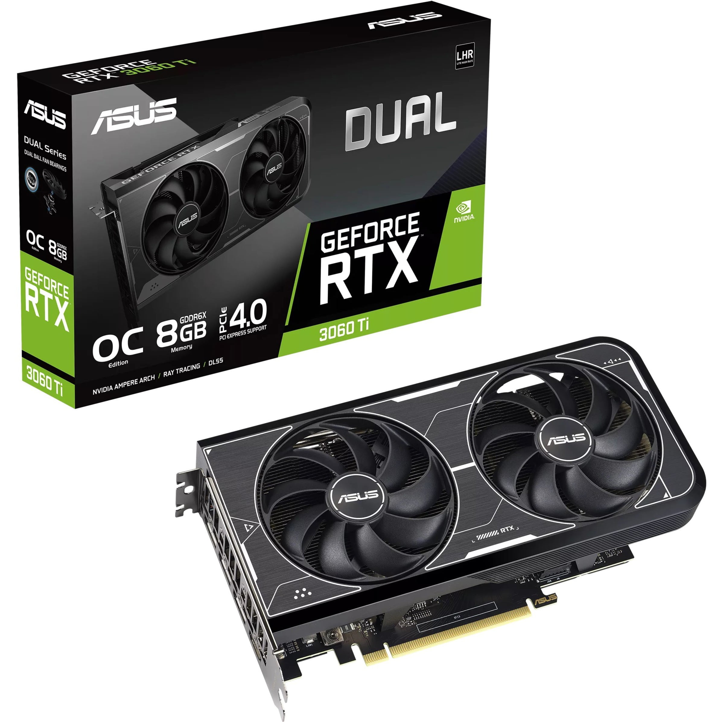 ASUS VGA GeForce RTX 3060 Ti OC 8GB GDDR6X 256Bit PCIE (DUAL ...