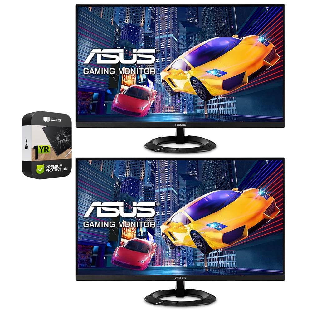 ASUS VZ279HEG1R 27 inch Gaming Monitor Full HD (1920x1080) IPS 75Hz with  FreeSync 2 Pack Bundle with 1 YR CPS Enhanced Protection Pack