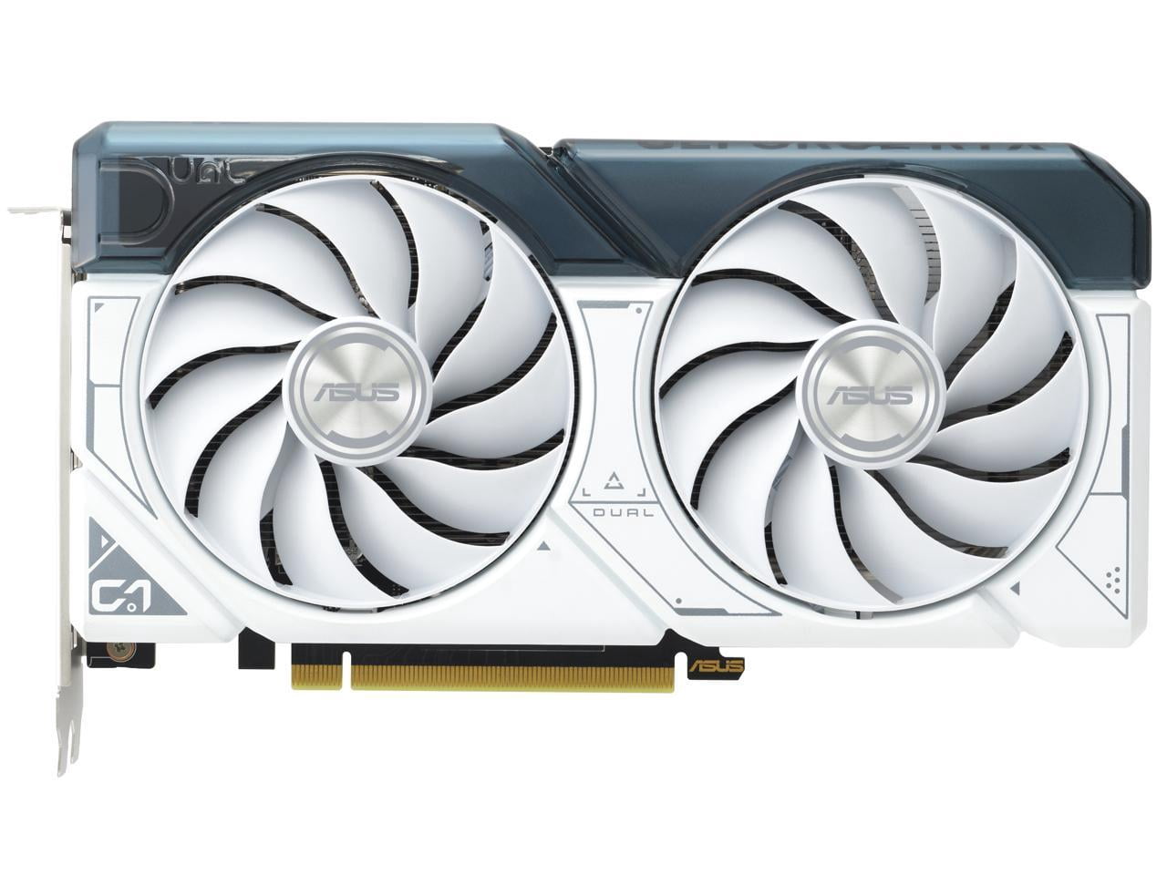 ASUS Video Card GeForce RTX 4060 White OC 8G GDDR6 256B Retail (DUAL-RTX4060-O8G-WHITE)