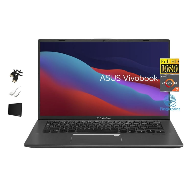 ASUS VivoBook 14'' FHD Laptop, AMD 2-Core Ryzen7 3700U, 8GB DDR4