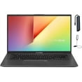 thumbnail image 1 of ASUS VivoBook 14'' FHD Laptop, AMD Ryzen 7 3700U, 8GB DDR4, 1TB SSD, Fingerprint Reader, Backlit Keyboard, AMD Radeon RX Vega 10 Graphics, Win10, Slate Grey + Mazepoly Accessories, 1 of 6