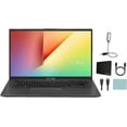 thumbnail image 1 of ASUS VivoBook 14-inch FHD 1080p Laptop PC, AMD Ryzen 7 3700U, 12GB DDR4, 512GB PCIe SSD, Fingerprint Reader, Backlit Keyboard, AMD Radeon RX Vega 10 Graphics, Windows 10 Home, 1 of 5