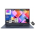 thumbnail image 1 of ASUS VivoBook 15 15.6" Touchscreen FHD Laptop Computer, 12th Gen Intel 10-Core i7-1255U, 40GB DDR4 RAM, 2TB PCIe SSD, Backlit Keyboard, Quiet Blue, WiFi 6, Bluetooth 5.1, Windows 11 Home, 1 of 6
