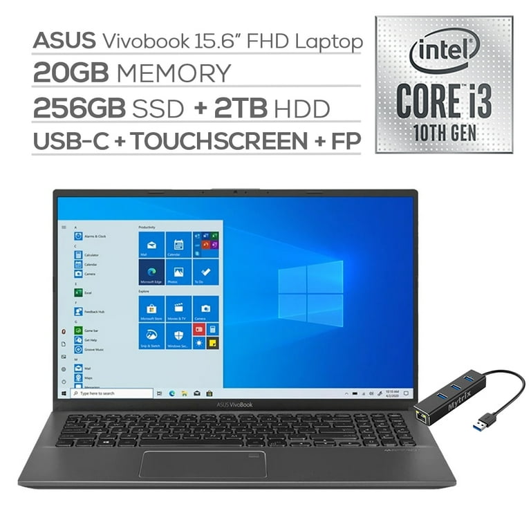 ASUS VivoBook FHD Touchscreen Laptop, 1080p NanoEdge, Inetl