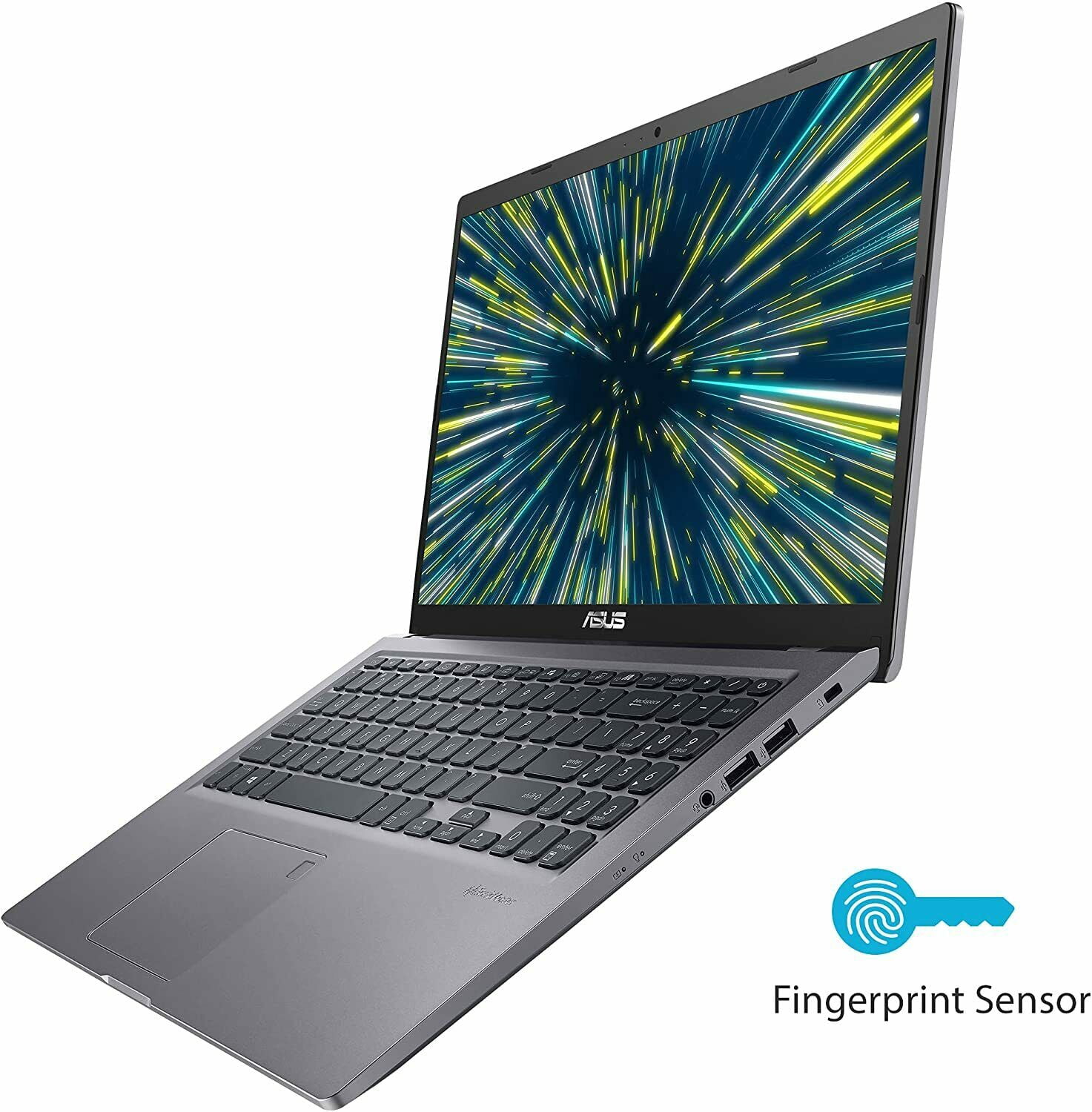 ASUS VivoBook 15 F515 Laptop, 15.6” FHD Display, Intel i3-1115G4 CPU, 8GB DDR4 RAM, 128GB SSD, Windows 11 Home in S Mode, Slate Grey, F515EA-AH34
