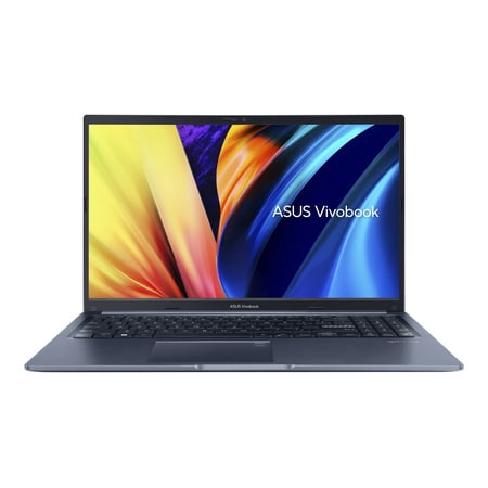 ASUS VivoBook 15 Slim Laptop, 15.6" FHD Display, Intel Core i5-1240P CPU, Intel Iris Xe Graphics, 8GB RAM, 512GB SSD, Fingerprint Sensor, Windows 11 Home, Quiet Blue, F1502ZA-DS52