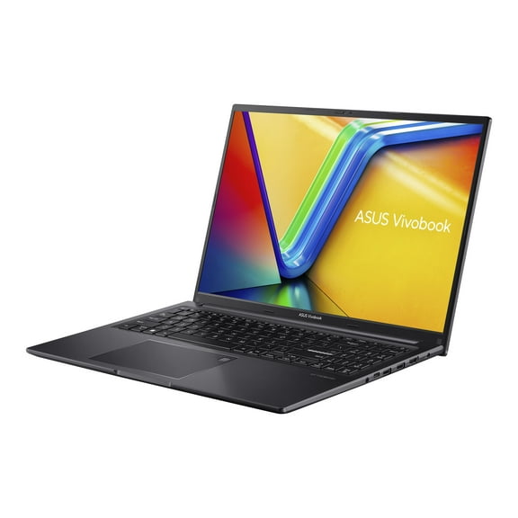 ASUS VivoBook 16 Laptop, 16" WUXGA (1920 x 1200) 16:10 Display, AMD Ryzen 7 7730U CPU, AMD Radeon Graphics, 16GB RAM, 1TB SSD, Fingerprint Sensor, Windows 11 Home, Indie Black, M1605YA-ES74