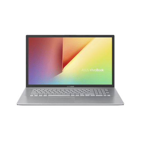 ASUS VivoBook 17.3" FHD Display, Ryzen 3250U Processor, 8GB DDR4 RAM, 256GB PCIe SSD, Windows 10 Home, Transparent Silver, M712DA-WH34