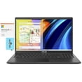 thumbnail image 1 of ASUS VivoBook F1500EA Home/Business Laptop (Intel i5-1135G7 4-Core, 15.6in 60 Hz Full HD (1920x1080), Intel Iris Xe, 8GB RAM, Win 11 Pro) with Microsoft 365 Personal , Dockztorm Hub, 1 of 7