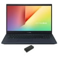 thumbnail image 1 of ASUS VivoBook Home/Business Laptop (Intel i5-10300H 4-Core, 15.6in 60 Hz 1920x1080, NVIDIA GTX 1650, 36GB RAM, 1TB m.2 SATA SSD, Wifi, HDMI, Webcam, Win 11 Pro) with DV4K Dock, 1 of 7