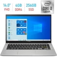 thumbnail image 1 of ASUS Vivobook 14’’  FHD (1920x1080) Laptop PC, Intel i3-1005G1, 1.2GHz Processor, 4GB DDR4, 256GB SSD, Intel HD Graphics 610, WiFi, Bluetooth, Webcam, HDMI, Windows 10 w Mazepoly Accessories, 1 of 5