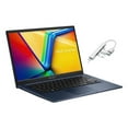 thumbnail image 1 of ASUS Vivobook 14" FHD Laptop | Intel Core i3-1215U | Intel Iris Xe Graphics | HDMI | Blue | 24GB RAM | 128GB SSD | Windows 11 S | Bundle with USB 3.0 Hub, 1 of 6