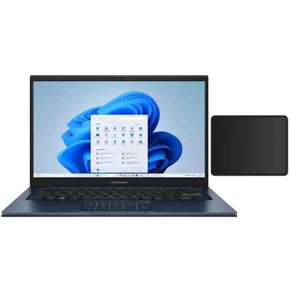 ASUS Vivobook 14" FHD Laptop |Intel Core i5-1334U| Intel UHD Graphics |Webcam |Bluetooth|Blue| 12GB RAM | 256GB SSD |Windows 11 Home |Bundle with Mouse Pad