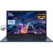 ASUS Vivobook 14 FHD Laptop for Student Business Home School, Intel 10-Core i5-1334U, 40GB RAM 1TB SSD, Numeric Keypad, Private Webcam, Windows 11