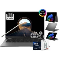 ASUS Vivobook 14 Flip 2-in-1 AI Laptop, 14" 2k 1920 x 1200 OLED Touchscreen, Intel Core Ultra 7 256V, WiFi 7, FHD Webcam, Stylus Pen, 128GB PSD, Win 11 Home (16GB DDR5 RAM - 1TB SSD)
