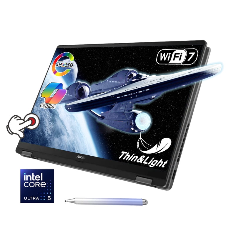 2-in-1 14 Flip VivoBook ASUS ノートPC 14 Laptop, AI 2-in-1 Flip 14 Vivobook ASUS Windowsノート本体