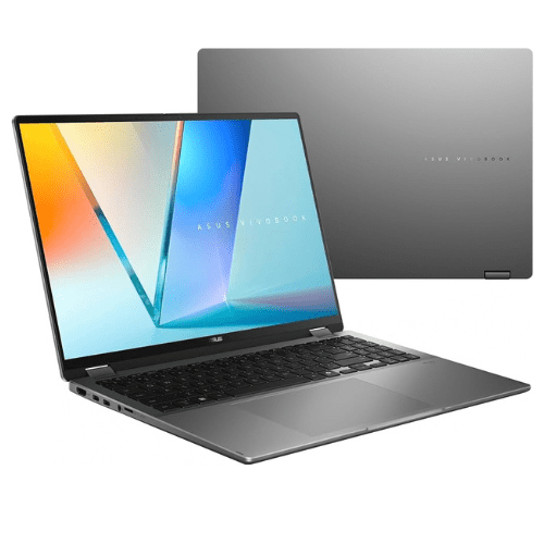 ASUS Vivobook 14 Flip OLED 14 Inch WUXGA Touchscreen 2-in-1 Laptop, Intel Core Ultra 7, 16GB RAM, 1TB SSD, Matte Gray