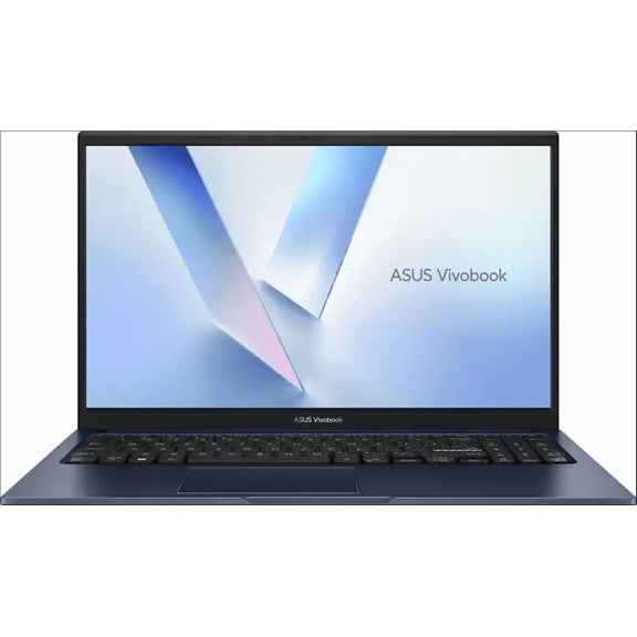 ASUS - Vivobook 15 15.6" FHD Laptop - Intel Core 3 100U (2024) - 8GB Memory - 128GB Storage - Quiet Blue