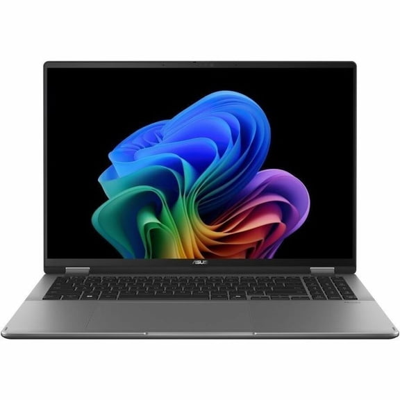 Asus Vivobook 16 Flip TP3607 TP3607SA-DS76T 16" Touchscreen Convertible Copilot+ PC 2 in 1 Notebook, WUXGA, 60 Hz, Intel Core Ultra 7 Series 2 256V, 16 GB, 512 GB SSD, Matte Gray