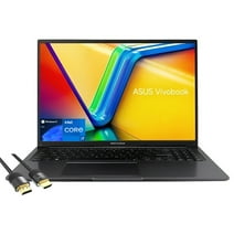 ASUS Vivobook 16 Laptop, 16” WUXGA Micro-Edge Display, 12th Gen Intel 10-Cores i7-1255U (Up to 4.7GHz), 16GB RAM, 1TB PCIe SSD, Keypad, Webcam, 180° Lay-Flat, HDMI, USB-C, Mytrix HDMI, Win 11 Pro
