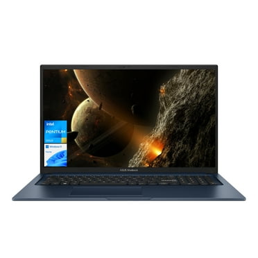 ASUS Vivobook 17.3" FHD Daily Laptop, Intel Pentium Gold 8505, 8GB RAM, 512GB SSD, Wi-Fi, Webcam, Bluetooth, Numeric Keypad, HDMI, Windows 11 Home, Quiet Blue