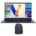 thumbnail image 1 of ASUS Vivobook 17 Everyday Value Laptop 17.3in IPS FHD Display (Intel i3-1215U, 12GB DDR4, 1TB PCIe SSD, Intel UHD, WiFi 6E, Webcam, Bluetooth 5.3, Win 11 Home) w/Premium Backpack, 1 of 7