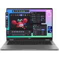 thumbnail image 1 of ASUS Vivobook Flip Copilot+ Laptop, Intel Ultra 7-256V, 16 GB LPDDR5x RAM, 2 TB PCIe SSD, 14" WUXGA (1920 x 1200) OLED Touchscreen, Intel Arc Graphics, Backlit Chiclet Keyboard, W11 Home, Matte Gray, 1 of 8