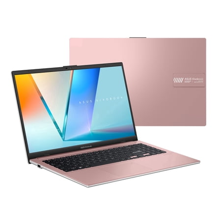 ASUS Vivobook Go 15.6" FHD IPS Notebook Intel N150 4GB LPDDR5 RAM 128GB UFS Pink Rose