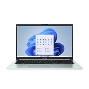 ASUS Vivobook Go 15 Laptop - 15.6” FHD 16:9 Display Intel Processor N50, 4 GB RAM, 128 GB SSD, Windows 11 Home, Green Gray