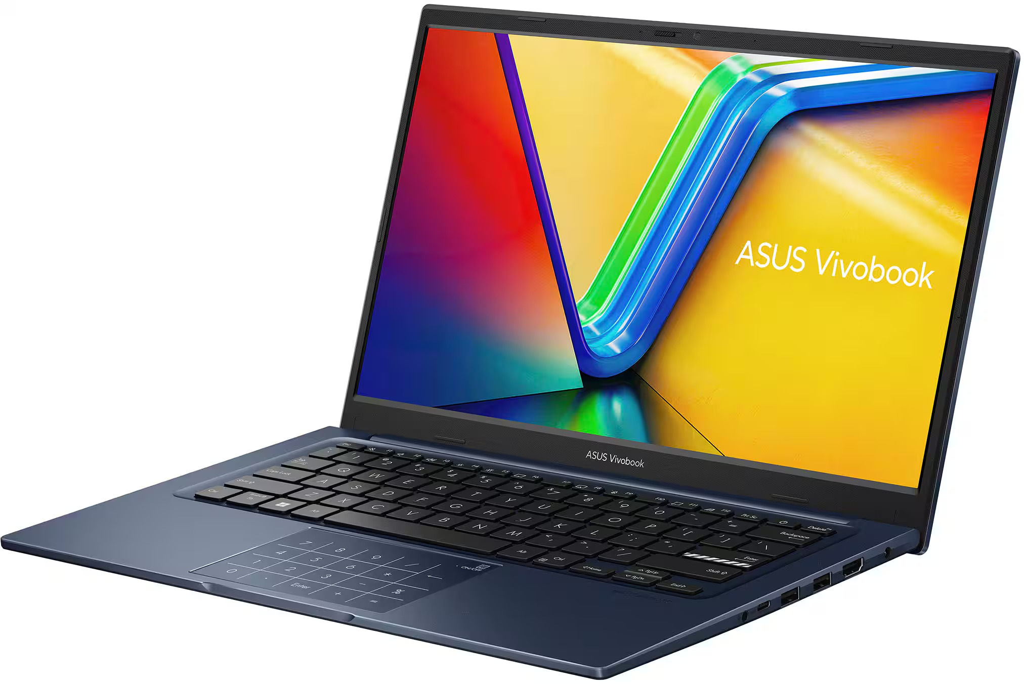 ASUS Vivobook Laptop, 14" FHD Display, Intel Core i3-1315U, 24GB Memory, 512GB PCIe SSD, Ultra Thin & Light, Quiet Blue
