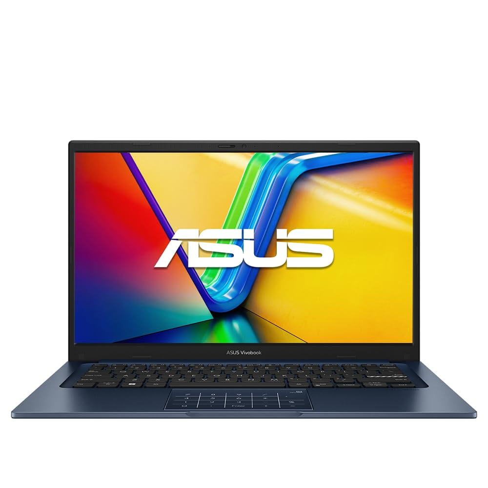 ASUS 2024 Laptop | Vivobook | 14" 1920 x 1080 LED-Backlit | Intel-6 Core i3-1215U | 24GB DDR4 | 1TB SSD | Windows 11 Pro | Wi-Fi 6E - Bluetooth 5.3-720p HD Camera - Quiet Blue