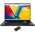 thumbnail image 1 of ASUS Vivobook Pro 16X Gaming/Entertainment Laptop (Intel i9-13980HX 24-Core, 16.0in 120 Hz 3.2K (3200x2000), GeForce RTX 4070, Win 11 Home) with DV4K Dock, 1 of 7