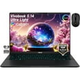 thumbnail image 1 of ASUS Vivobook S 14 Laptop, Copilot+PC, 14” 1920 x 1200 (WUXGA) OLED, Intel Core Ultra 5 226V, 16GB LPDDR5X, 4TB SSD, Wi-Fi 7, Thunderbolt 4, Bluetooth 5.4, Webcam, Win 11 H, W/Wireless Mouse, 1 of 9