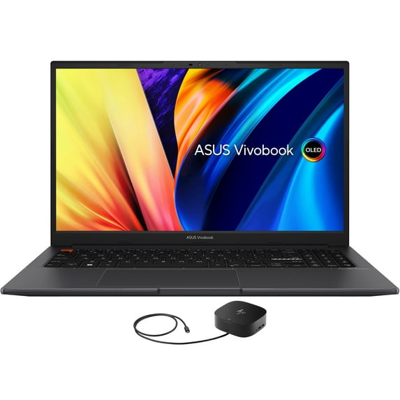 ASUS Vivobook S 15 Home/Business Laptop (Intel i5-12500H 12-Core, 15.6in 60 Hz Full HD (1920x1080), Intel Iris Xe, 20GB RAM, 2TB PCIe SSD, Win 10 Pro) with G2 Universal Dock