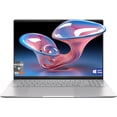 thumbnail image 1 of ASUS Vivobook S16 Copilot+ Laptop, AMD Ryzen AI 9-365, 32 GB LPDDR5x RAM, 1 TB PCIe SSD, 16" 3.2K (3200x2000) Display, AMD Radeon 880M, 1-Zone RGB Backlit Keyboard, W11 Pro, Silver, 1 of 5