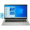 thumbnail image 1 of ASUS Vivobook X413JA Laptop, 14" FHD Display, Intel Core i3-1005G1 Upto 3.4GHz, 4GB RAM, 128GB NVMe SSD, HDMI, Card Reader, Wi-Fi, Bluetooth, Windows 10 Home S (X413JA-211.VBWB), 1 of 5