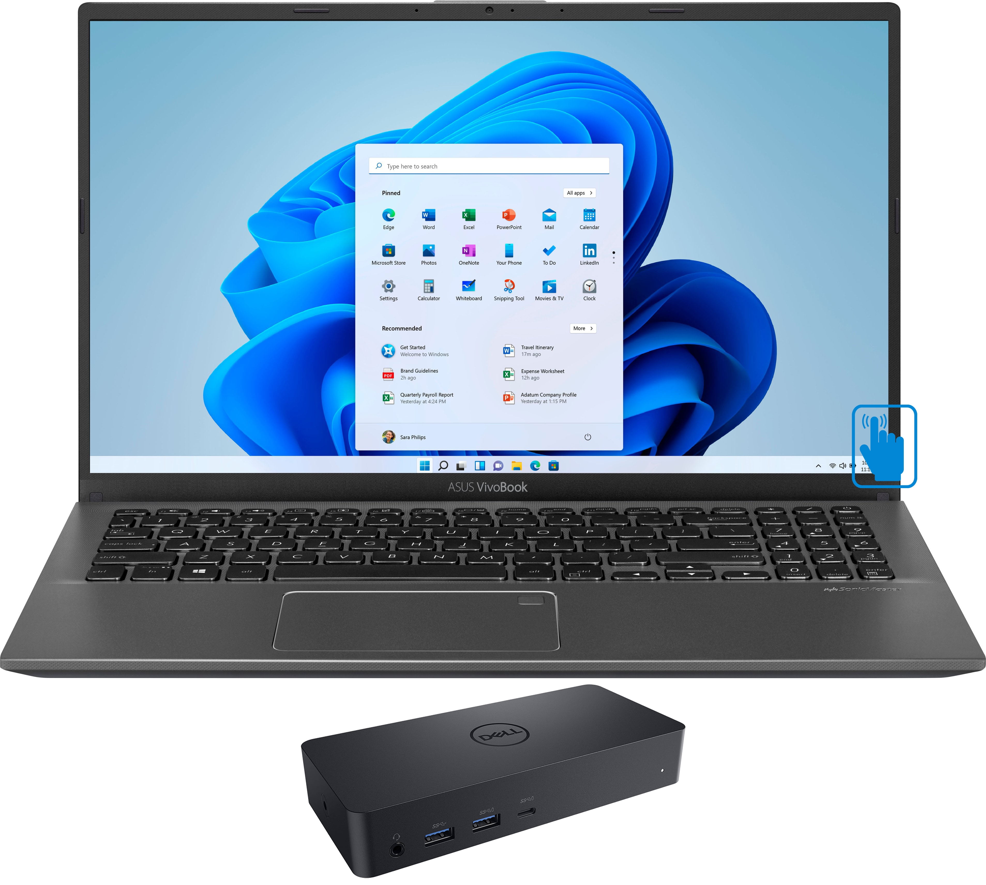 ASUS Vivobook X515 Home Business Laptop (Intel i3-1115G4