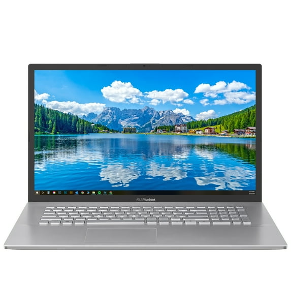 ASUS Vivobook X712JA 17.3" HD+, Intel Core i7-1065G7, 16GB RAM, 1TB NVMe SSD, Transparent Silver, Windows 10 Home (X712JA-211.VBSB)