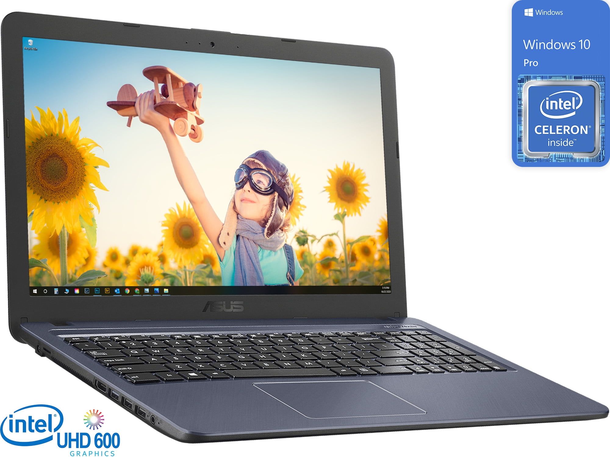 Celeron N4000 Asus X543 Celeron ASUS X543MA Notebook, HD Display