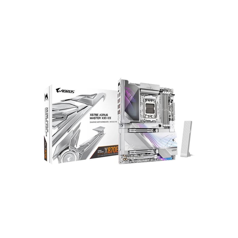 GIGABYTE, Motherboard, AMD X870E ATX, Wi-Fi 7, DDR5 - Walmart.com
