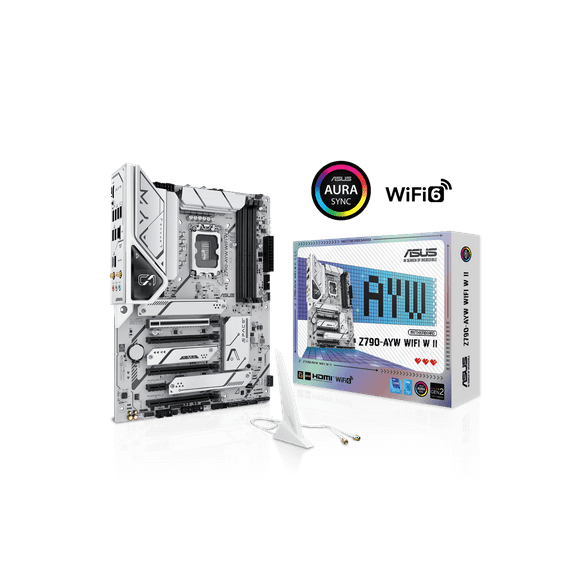 ASUS Z790AYWWIFIWII ATX Motherboard for Intel LGA1700 with Z790 Chipset Wi-Fi
