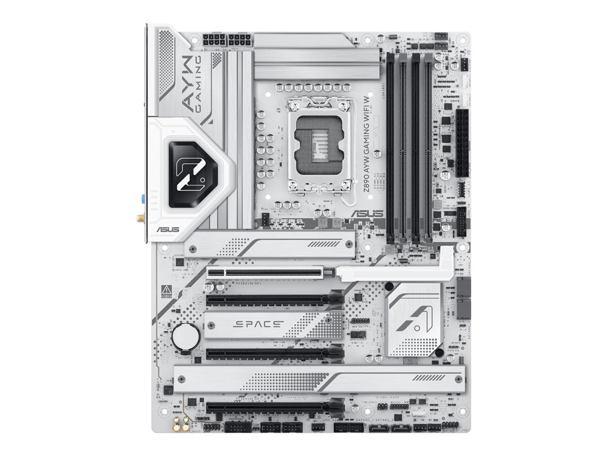 Asus Z890 AYW GAMING WIFI W Gaming Desktop Motherboard - Intel Z890 Chipset - Socket LGA-1851 - ATX (z890aywgamingwifiw)
