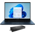 thumbnail image 1 of ASUS ZenBook 14 Home & Business Laptop (Intel i5-1240P 12-Core, 14.0" 90Hz 2880 x 1800, Intel Iris Xe, 8GB LPDDR5 4800MHz RAM, 512GB PCIe SSD, Backlit KB, Win 11 Pro) with Thunderbolt Dock WD19TBS, 1 of 7
