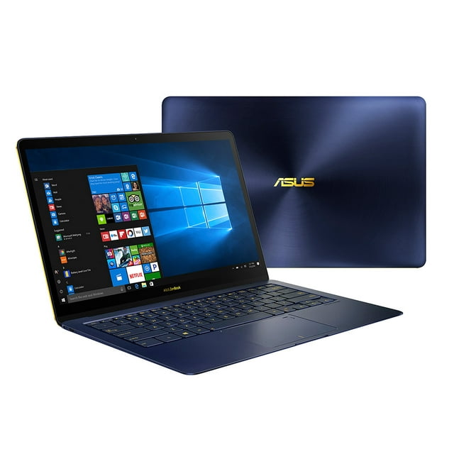 ASUS ZenBook 3 Laptop 14", Intel Core i7-7500U, Intel UHD Graphics 620, 512GB SSD Storage, 16GB RAM, UX490UA-XS74-BL