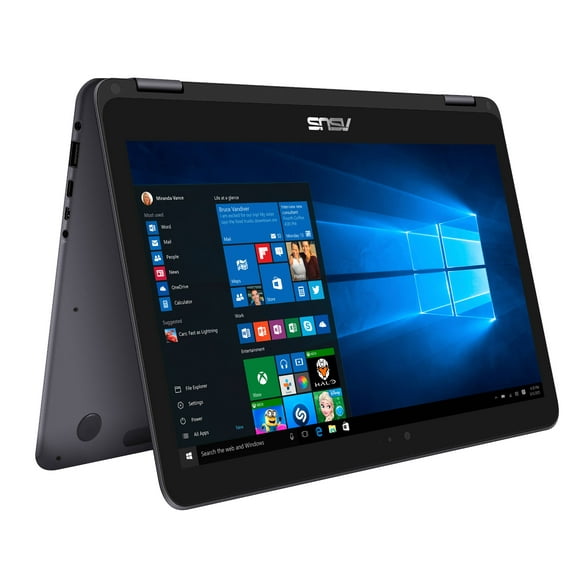ASUS ZenBook Flip UX360CA-UHM1T 13.3" 2-in 1 Laptop, Touchscreen, Intel Core m3-7Y30 Processor, 8GB RAM, 256GB Solid State Drive, Windows 10