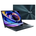 thumbnail image 1 of ASUS ZenBook Pro Duo 15 OLED UX582 Laptop, 15.6 OLED 4K Touch Display, i7-12700H, 16GB, 1TB, GeForce RTX 3070 Ti, ScreenPad Plus, Windows 11 Home, Celestial Blue, UX582ZW-AB76T, 1 of 11