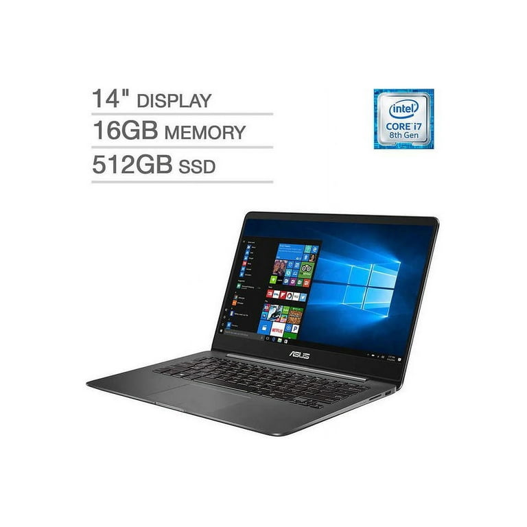 ASUS ZenBook UX430UN i7-8世代 16G/256GB ASUS ZenBook UX430UN Laptop - 8th Gen Intel Core i7 - 2GB NVIDIA