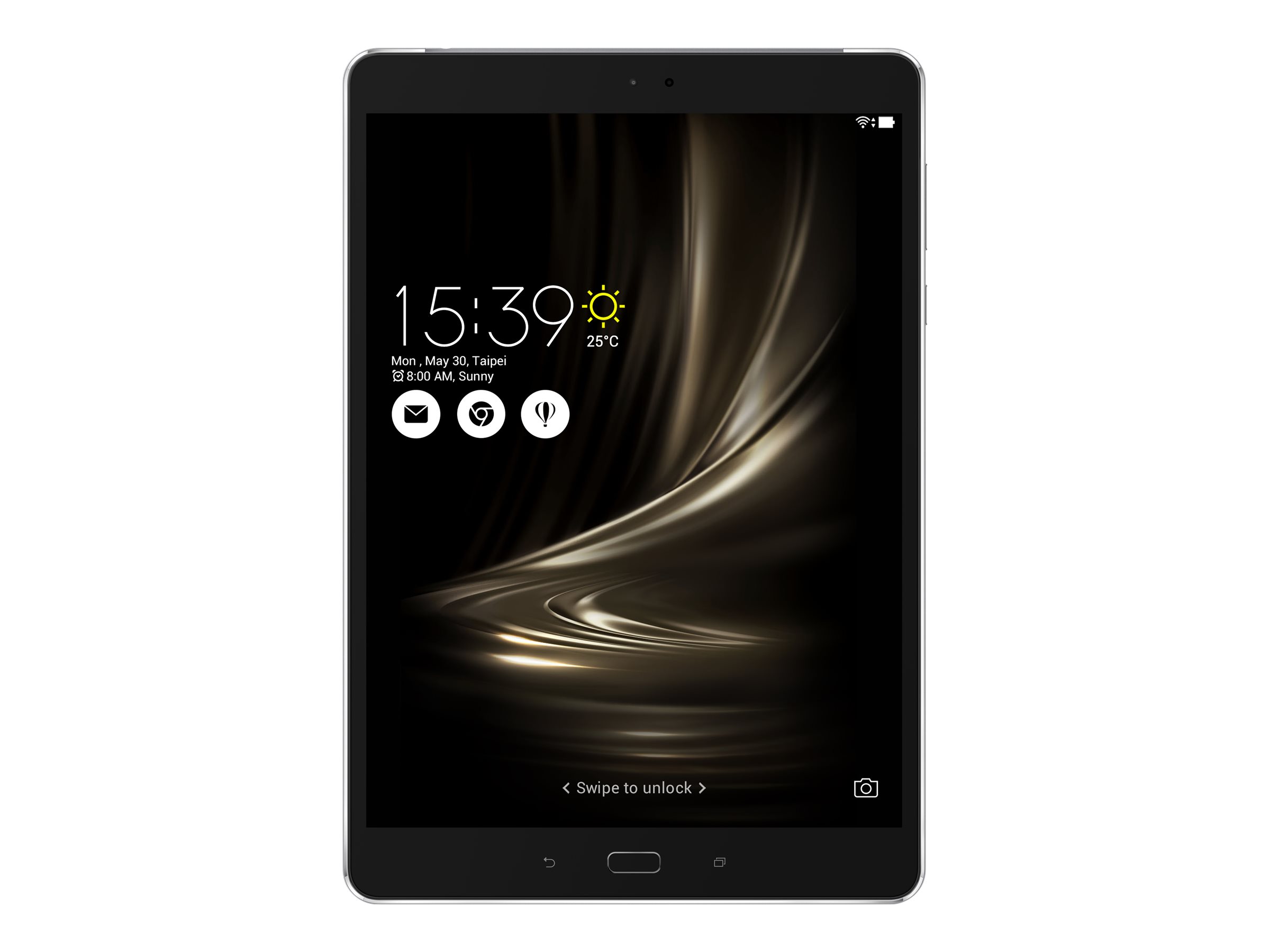 ASUS ZenPad 3S 10 Z500M - Tablet - Android 6.0 (Marshmallow) - 64 GB eMMC - 9.7" IPS (2048 x 1536) - microSD slot - titanium gray - image 1 of 16