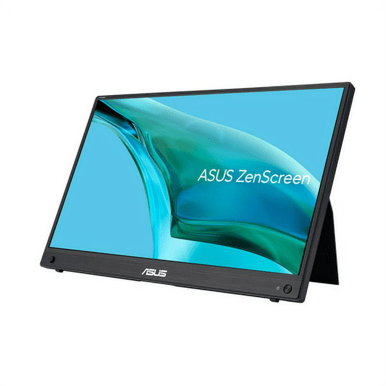 ASUS ZenScreen 15.6" Portable USB-C Monitor-FHD, IPS Panel, 144Hz, USB-C, Mini-HDMI, Premium™, Ergo kickstand, Tripod socket, Flicker Free, Low Light Protective Sleeve- MB16AHG - Walmart.com