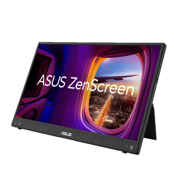 Asus ZenScreen 16\" 1920 x 1080 LED Blue Light Filter, Anti-glare Monitor, Black, MB16AHV